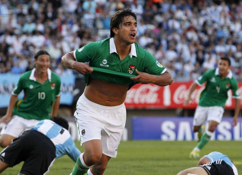 El delantero Marcelo Martins es la gran figura de Bolivia. FOTO REUTERS
