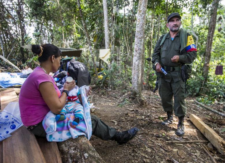 73 bebés lactantes hay en las zonas veredales, en los próximos meses nacerán otros 97. En la foto la vereda Carrizal, en Remedios. FOTOS Jaime Pérez