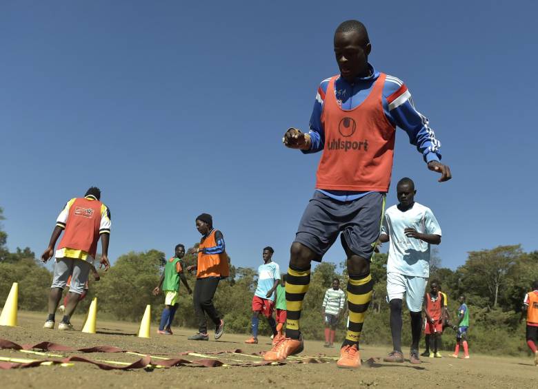 Ser futbolista en un suburbio de Kenia