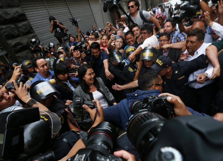 Keiko Fujimori, una de las políticas salpicadas por el escándalo de Odebrecht. FOTO REUTERS