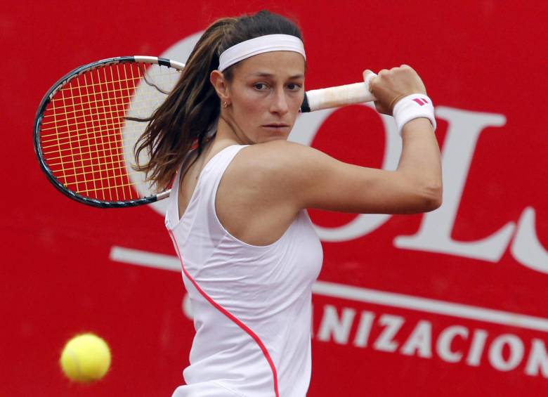 Mariana Duque quedó eliminada este lunes en primera ronda del torneo de Wimbledon. FOTO ARCHIVO
