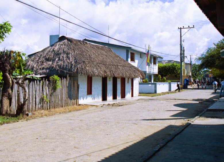 Foto de una de las calles de San Juan de Urabá, municipio donde ocurrió la masacre. FOTO ARCHIVO