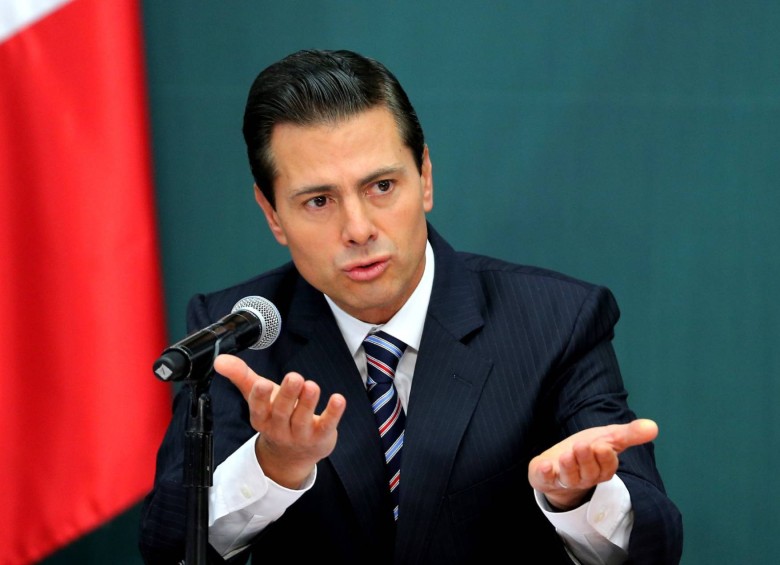 Expresidente de México, Enrique Peña Nieto. FOTO EFE