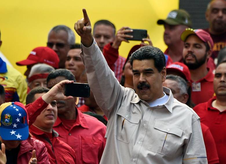 Presidente Nicolás Maduro. FOTO: AFP