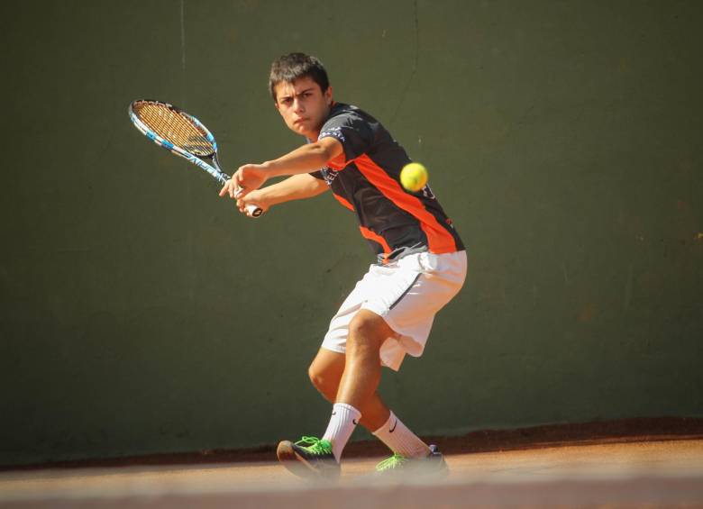 El amor por el tenis fue heredado de sus padres, Daniel y Catalina, exjugadores de Antioquia y Colombia. FOTO cortesía