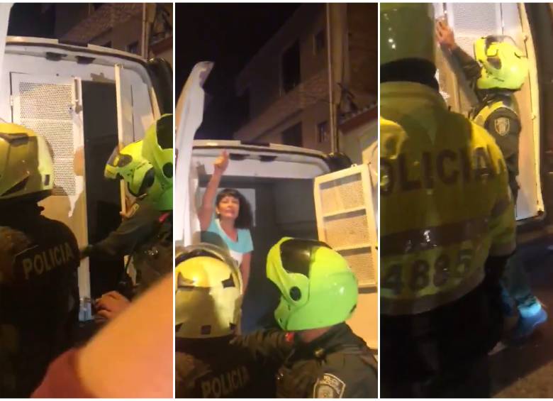 Imágenes del video difundido en redes sociales donde se ve la captura de los periodistas. FOTO VIDEO TWITTER @ANDRESDC