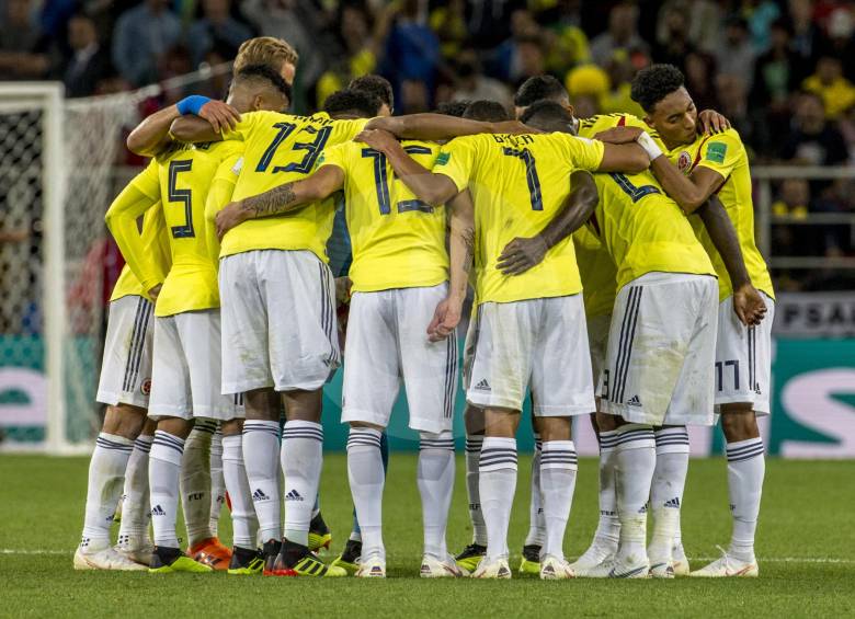 Colombia salió del Mundial unida, luchando por un mismo objetivo. Dio ejemplo de trabajo en equipo. FOTO Juan A. sánchez, enviado especial