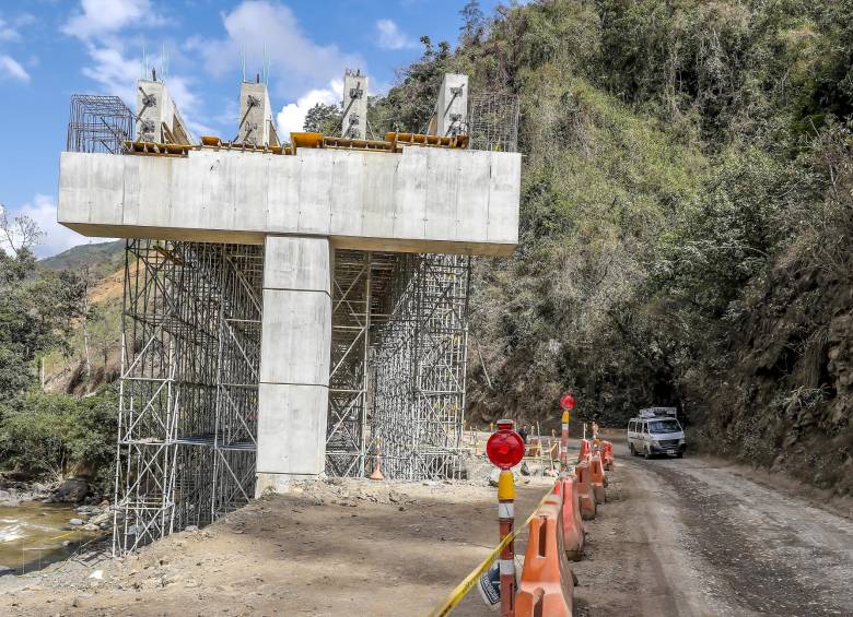 La autopista Mar 2, de la conexión al Urabá, es una de las vías 4G en Antioquia. FOTO: JUAN ANTONIO SÁNCHEZ