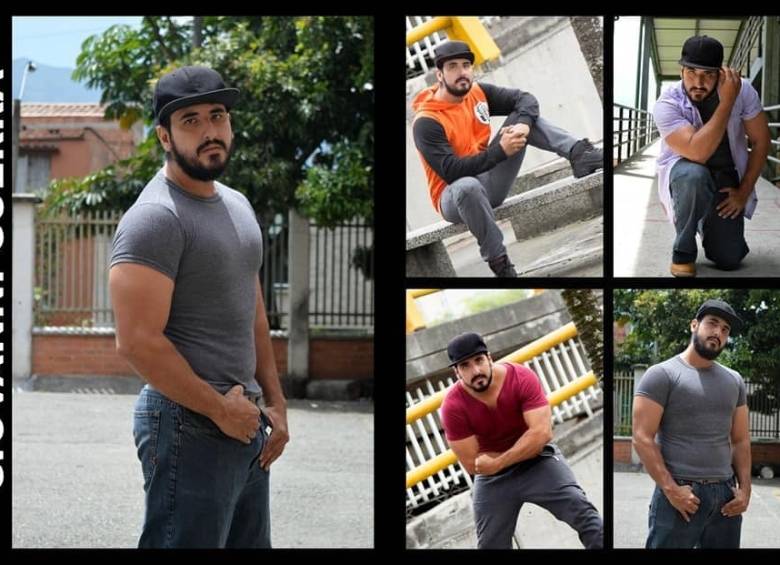 Giovanni Guerra, uno de los varones que estará en el desfile. FOTO CORTESÍA