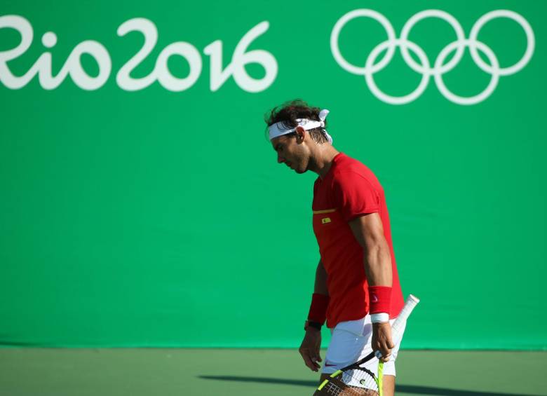 Nadal perdió la posibilidad de optar por la medalla de oro ante Juan Martín Del Potro. FOTO Reuters