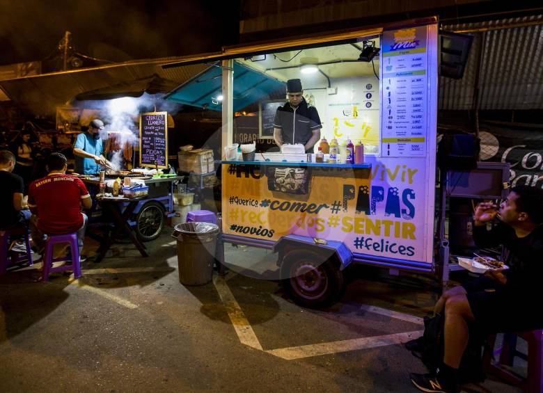 Comida sobre ruedas en Medellín