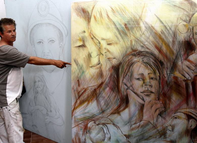 Pintor de mineros, de Amagá a México