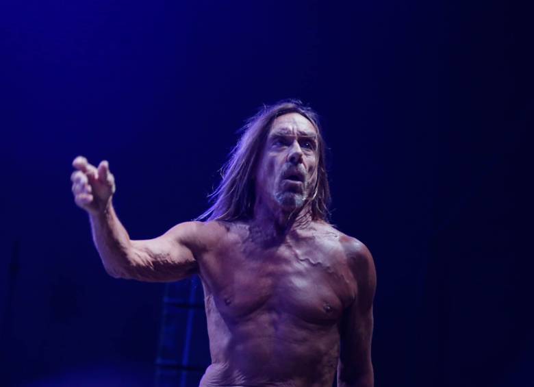 Iggy Pop continuará su gira en Perú, Chile, Uruguay y Argentina. FOTO Colprensa