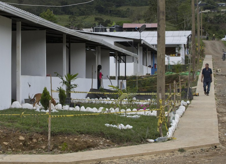 En el Espacio Territorial de Capacitación y Reincorporación de Dabeiba (foto), realizaban su reintegración a la vida civil los dos excombatientes asesinados. FOTO: El Colombiano