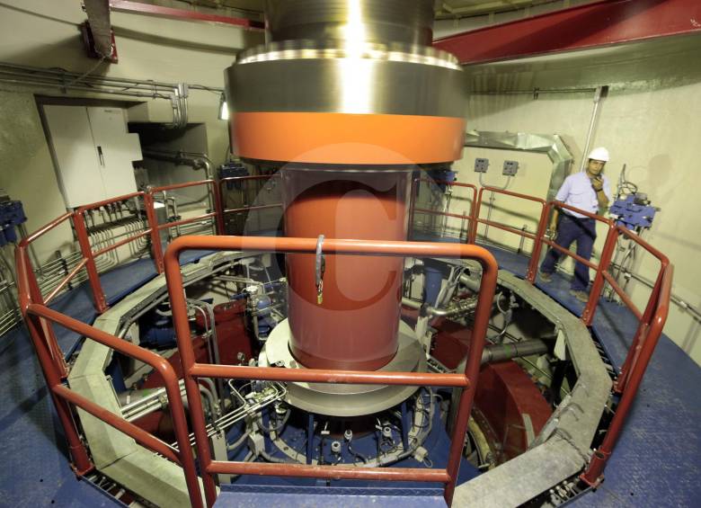 Hidrosogamoso es uno de los activos de la compañía, ahora bajo el control del capital canadiense. FOTO manuel saldarriaga