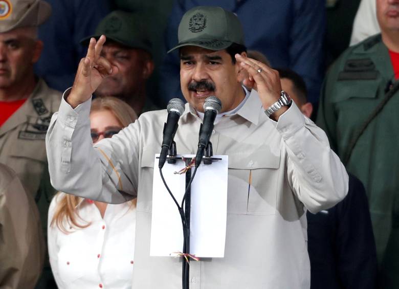Nicolás Maduro, presidente de Venezuela. FOTO REUTERS.