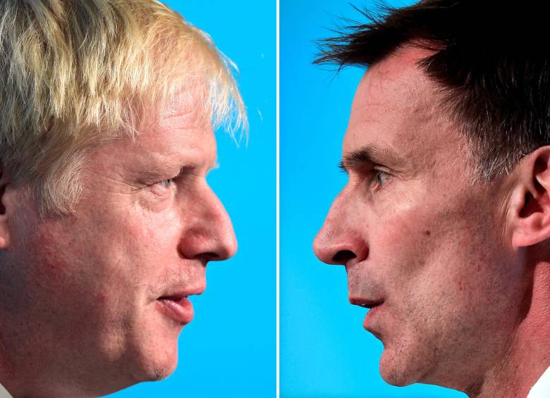 Boris Johnson se disputaba el cargo con Jeremy Hunt. FOTO: AFP