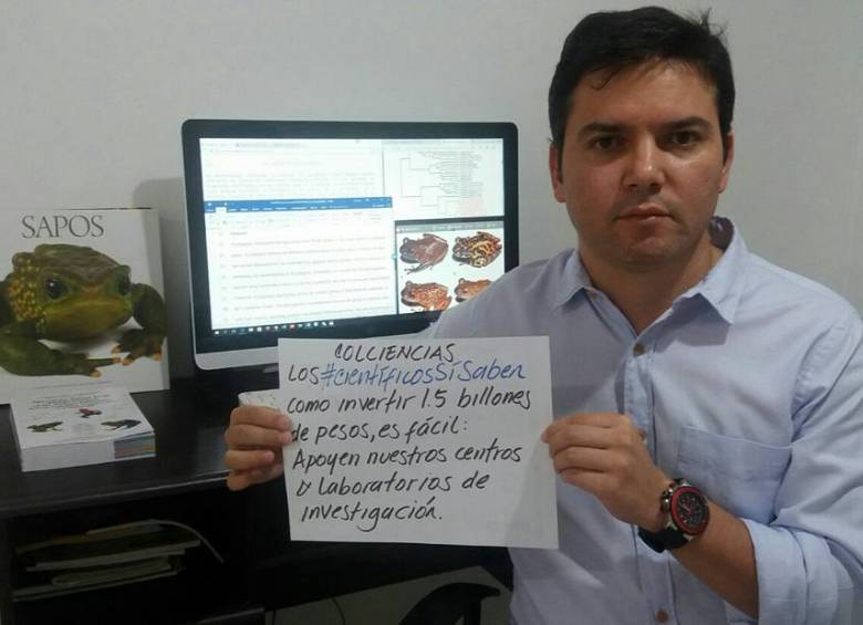 Mauricio Rivera, profesor de la Universidad de Antioquia, se unió al “manifiesto de la inconformidad”. FOTO Facebook Mauricio Rivera. 