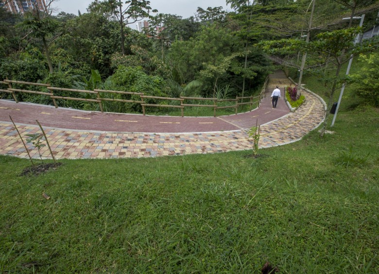 El parque La Heliodora va desde Las Antillas, en el oriente de Envigado, hasta El Dorado. Tiene senderos peatonales y ciclorruta. En el círculo, guacharacas del humedal Trianón. FOTOS Juan A. Sánchez.