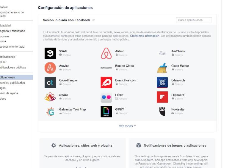 ¿Cómo saber qué datos le ha entregado a Facebook?