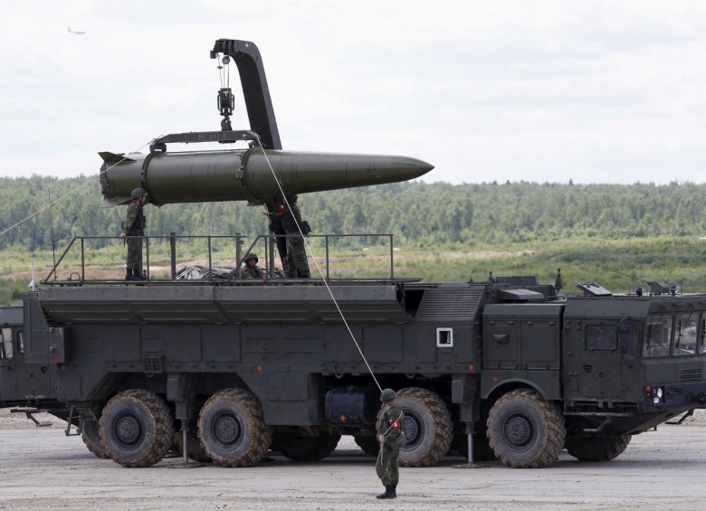 Misil ruso. Rusia y Estados Unidos se retiraron del pacto nuclear INF. Foto: Reuters