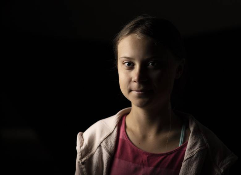 Greta Thunberg sufre de síndrome de asperger. Sus padres impulsaron su crecimiento como activista. Foto: AFP
