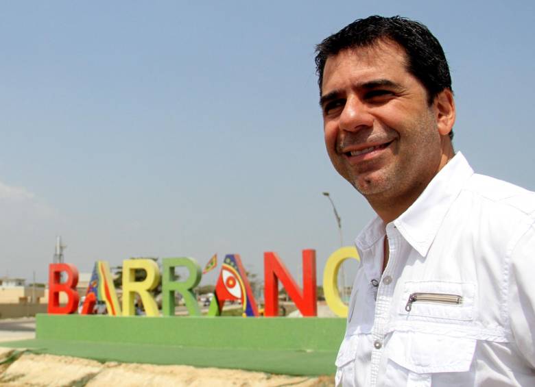 El alcalde Char dice que sueña con una Barranquilla conectada nuevamente con el río Magdalena. FOTO colprensa
