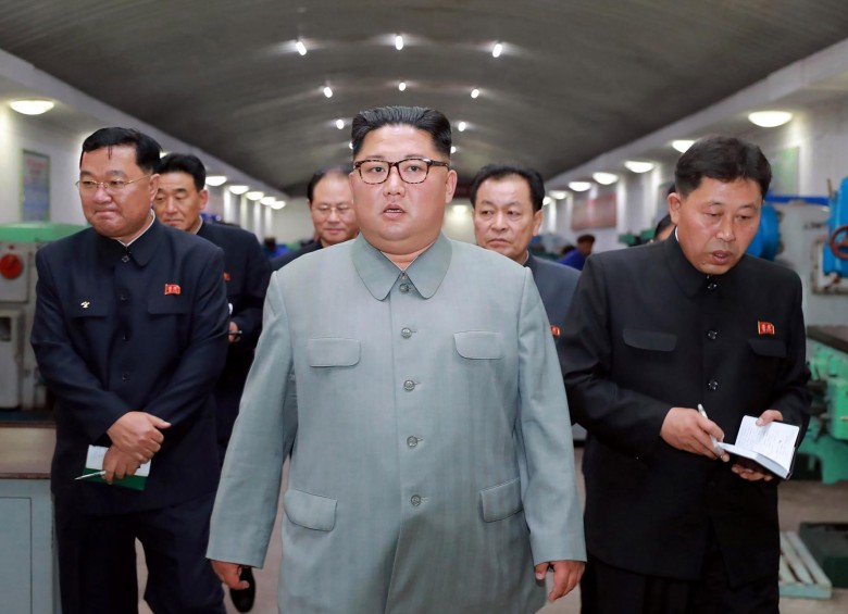 Kim Jong Un, líder norcoreano. Foto: AFP