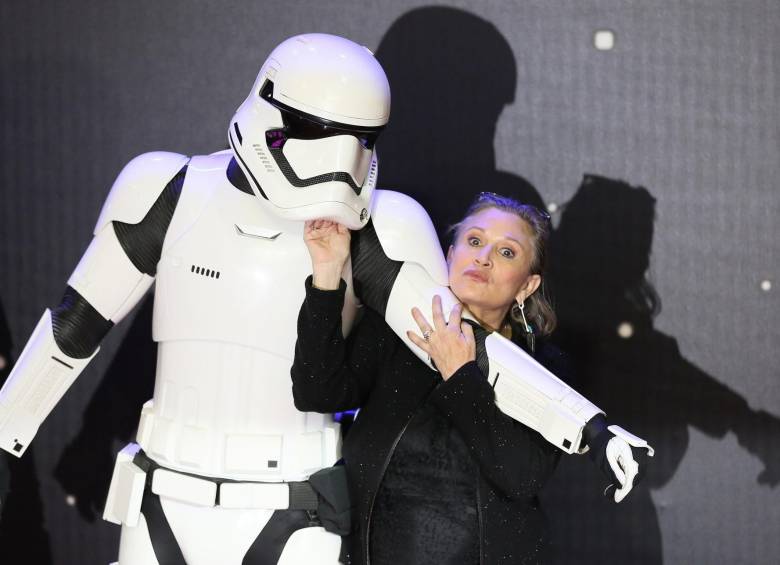 Carrie Fisher asegura que tuvo un romance con Harrison Ford en Star Wars