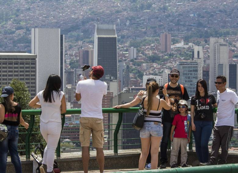 Sitios como el Cerro Nutibara son los más visitados por turistas que llegan. FOTO Róbinson Sáenz