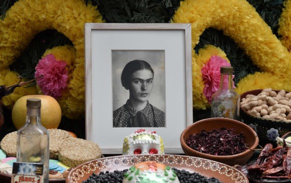 La voz que se oye en la grabación estaría leyendo un texto de 1949 que Frida le escribió a su esposo, Diego Rivera. Foto: AFP - Yuri Cortez. 