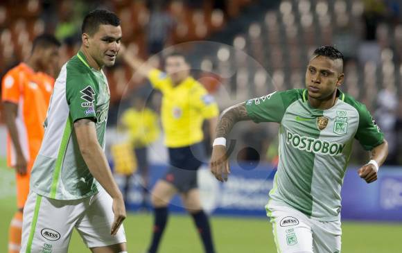 Gracias a su buena actuación ante el Envigado en Liga, Arley Rodríguez se ganó la posibilidad de viajar a Argentina para enfrentar a Estudiantes. El paraguayo Franco no estará. FOTO juan a. sánchez
