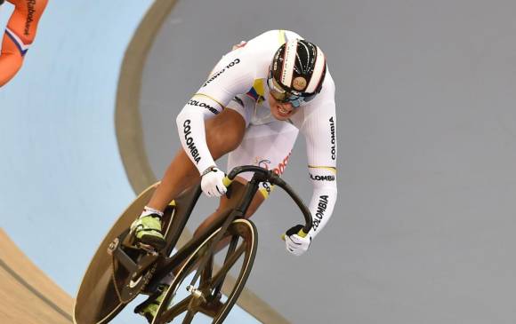 “Estoy en mi mejor momento deportivo. Mi sueño siempre ha sido ser campeón mundial, ojalá pueda lograrlo ahora”, expresó Fabián Puerta. FOTO AFP