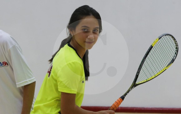 María Clara Ramírez, jugadora paisa, de la categoría sub-15. FOTO julio césar herrera