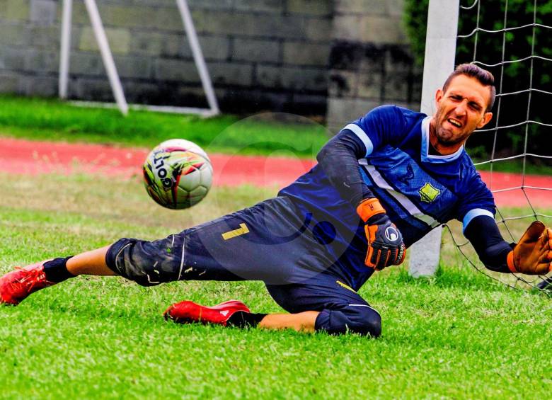 El guardameta argentino Pablo Torresagasti se estrenó ante Tolima y logró conservar su arco en cero. El próximo juego ante Once Caldas fue aplazado. FOTO Julio César Herrera