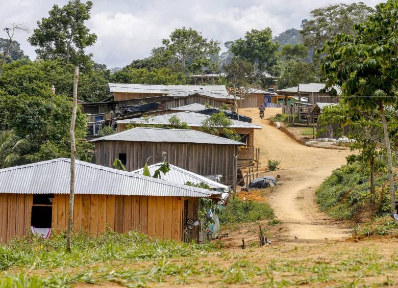 Vereda Carrizal, en Remedios (Antioquia). FOTO Juan Antonio Sánchez