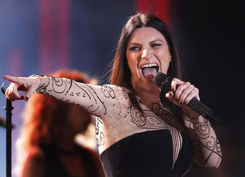 La cantante italiana Laura Pausini está de gira por Latinoamérica. FOTO Archivo Reuters (24/02/2014) 