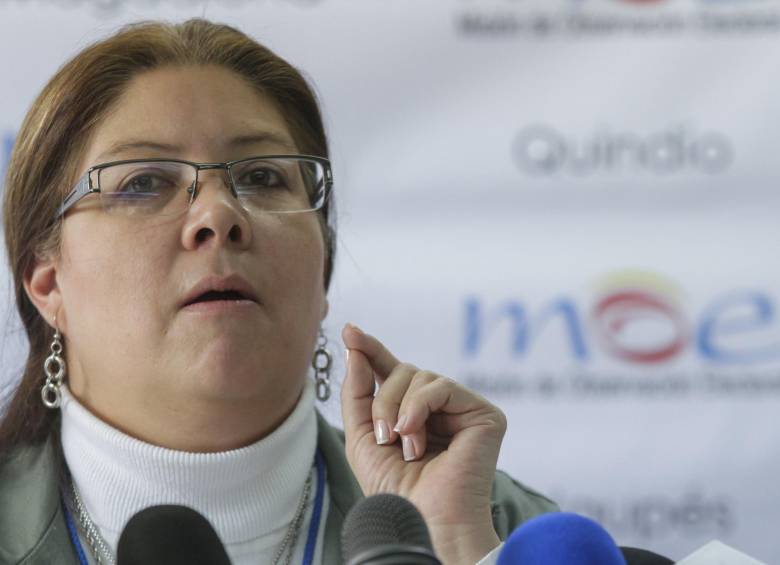 Alejandra Barrios, directora de la Misión de Observación Electoral (MOE). FOTO COLPRENSA