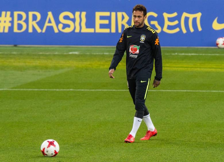 Neymar está concentrado con la selección de su país. FOTO EFE
