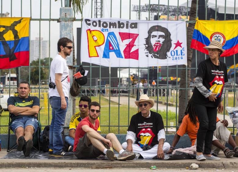 Los Rolling Stones están listos para hacer historia el viernes con un concierto multitudinario en Cuba. FOTO AP