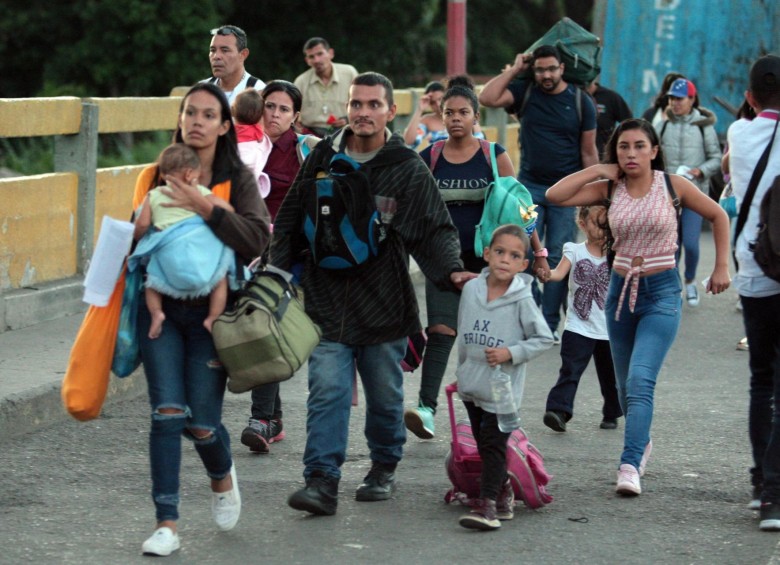 Migración Colombia informó que hay normalidad en los pasos fronterizos con Venezuela. FOTO EFE