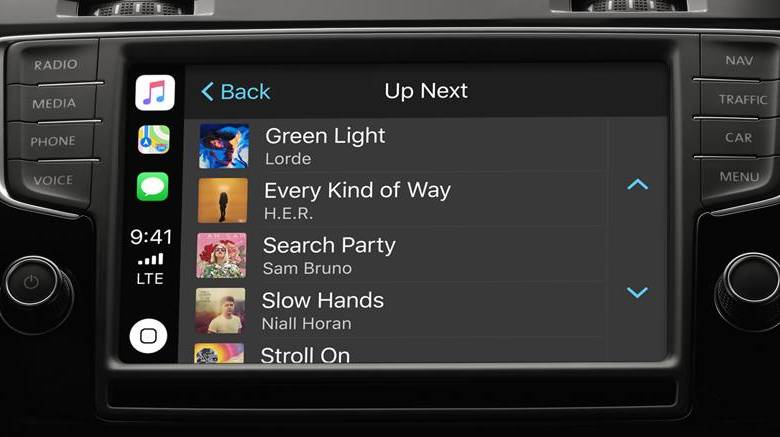 Otras apps disponibles en CarPlay son: Radio Disney, Amazon (music), Pandora y iHeartRadio. FOTO: Apple
