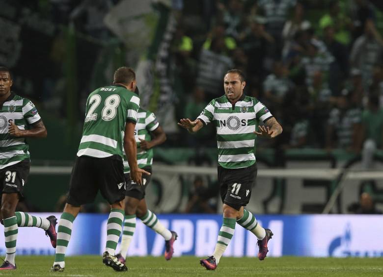 El Sporting de Lisboa fue derrotado el pasado martes por el Dortmund 1-2. FOTO AP