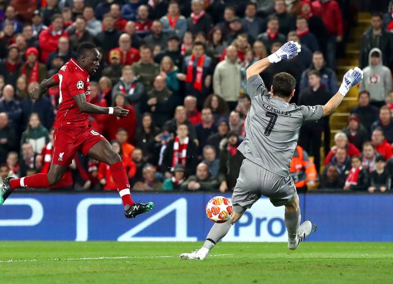 Con el gol ante el Porto en el juego de ida, Sadio Mané completó tres anotaciones en 9 partidos (792 minutos) que ha disputado en la competición europea. FOTO Cortesía Uefa