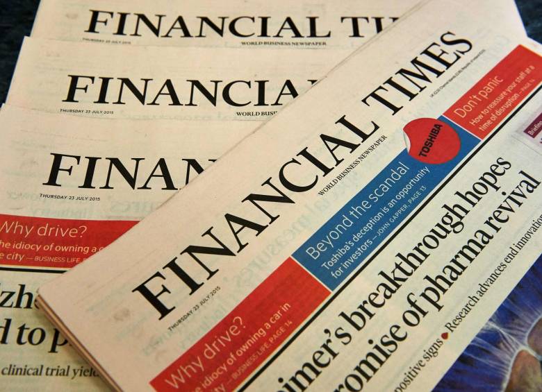 El tiraje actual del diario británico es de 720.000 ejemplares, contando los suscriptores de su página web que es paga. FOTO AFP