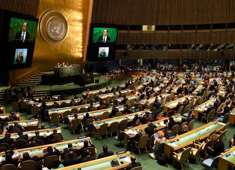 La Asamblea General de la ONU rechaza el embargo desde 1992, pero esta era la primera vez que se pronuncia desde que Cuba y Estados Unidos restablecieron relaciones. FOTO AFP