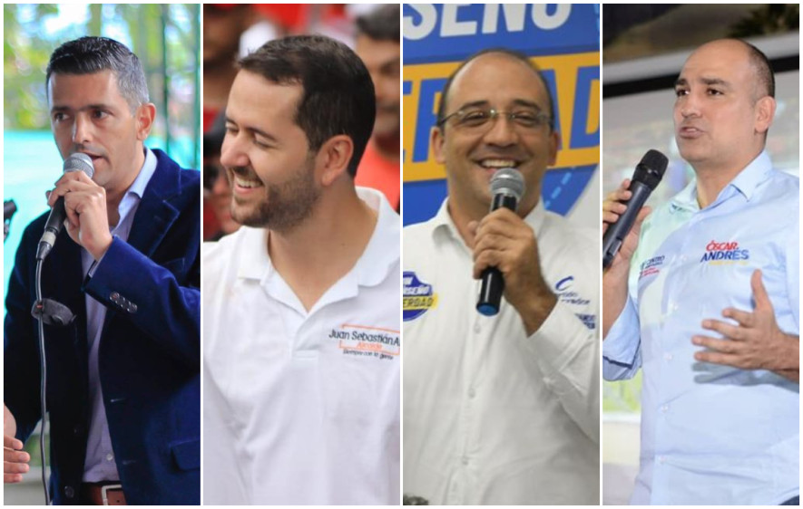 Envigado, La Estrella, Itagüí y Bello eligieron a sus nuevos mandatarios.