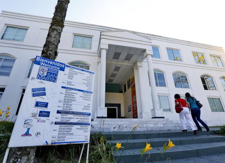 Luego de los estudios de viabilidad realizados por las directivas de la Fundación Universitaria San Martín, designadas por el ministerio de Educación. FOTO ARCHIVO