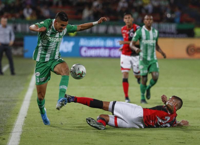 El verde busca su primer triunfo en el Atanasio por los cuadrangulares. FOTO MANUEL SALDARRIAGA