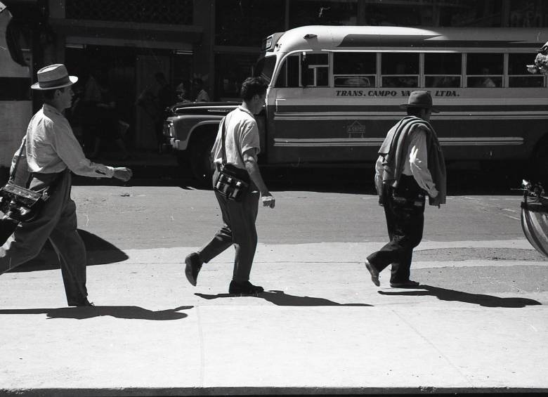Detalles cotidianos hacían parte de las imágenes que tomaba Nereo, como esta fotografía hecha en Medellín en 1962. 